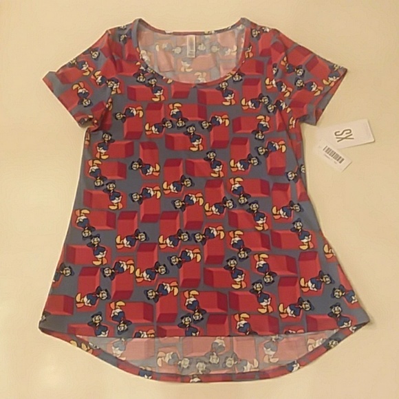 Lularoe classic new with tags Donald duck top - Picture 1 of 5